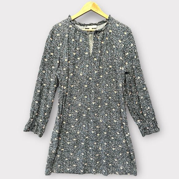 LOFT Dresses & Skirts - Loft Floral Boho 3/4‎ Sleeve Summer Spring Casual Cottagecore Dress Size XXL